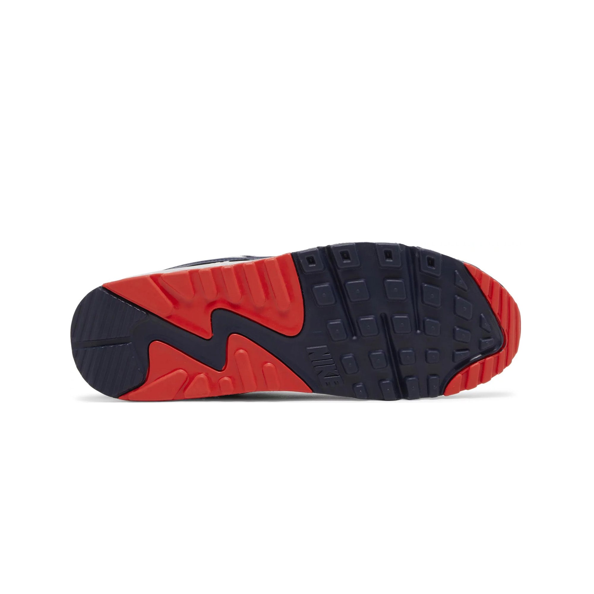 Nike Air Max 90 'Obsidian Track Red' Men's Running Shoes 2023 Edition - Comfortable Cushioned Sneakers for Jogging, Gym Workouts & Casual Streetwear
