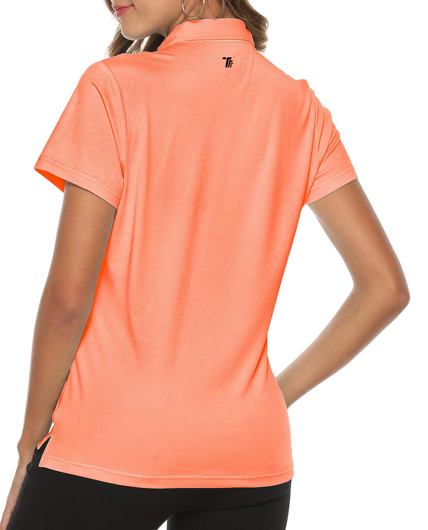Women's Moisture Wicking Golf Polo Shirts - Breathable Short Sleeve Ladies Golf Tops for Summer - Perfect for Golfing, Tennis & Outdoor Activities