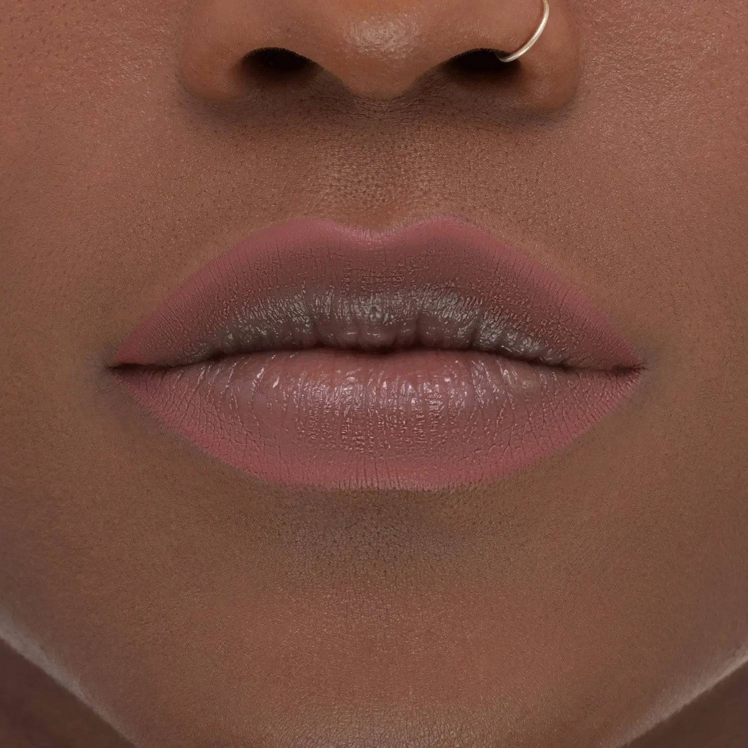 Nude Lip Crayon - Natural Matte Lipstick for Everyday Wear | Perfect for Office, Date Night & Casual Outings