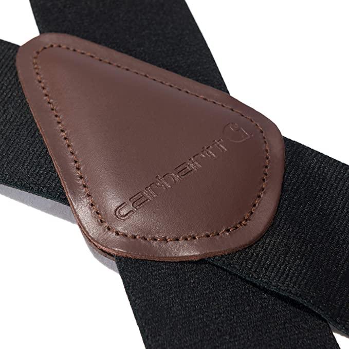 Carhartt Utility Suspender for Men - Heavy Duty Work Suspenders with Adjustable Straps, Black - Ideal for Construction, Farming & Outdoor Workwear