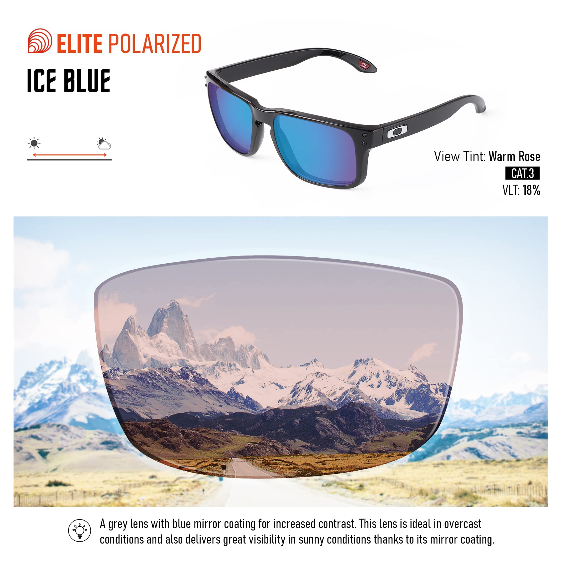 Polarized Lenses for Dragon Roadblock Sunglasses - UV Protection for Outdoor Sports
