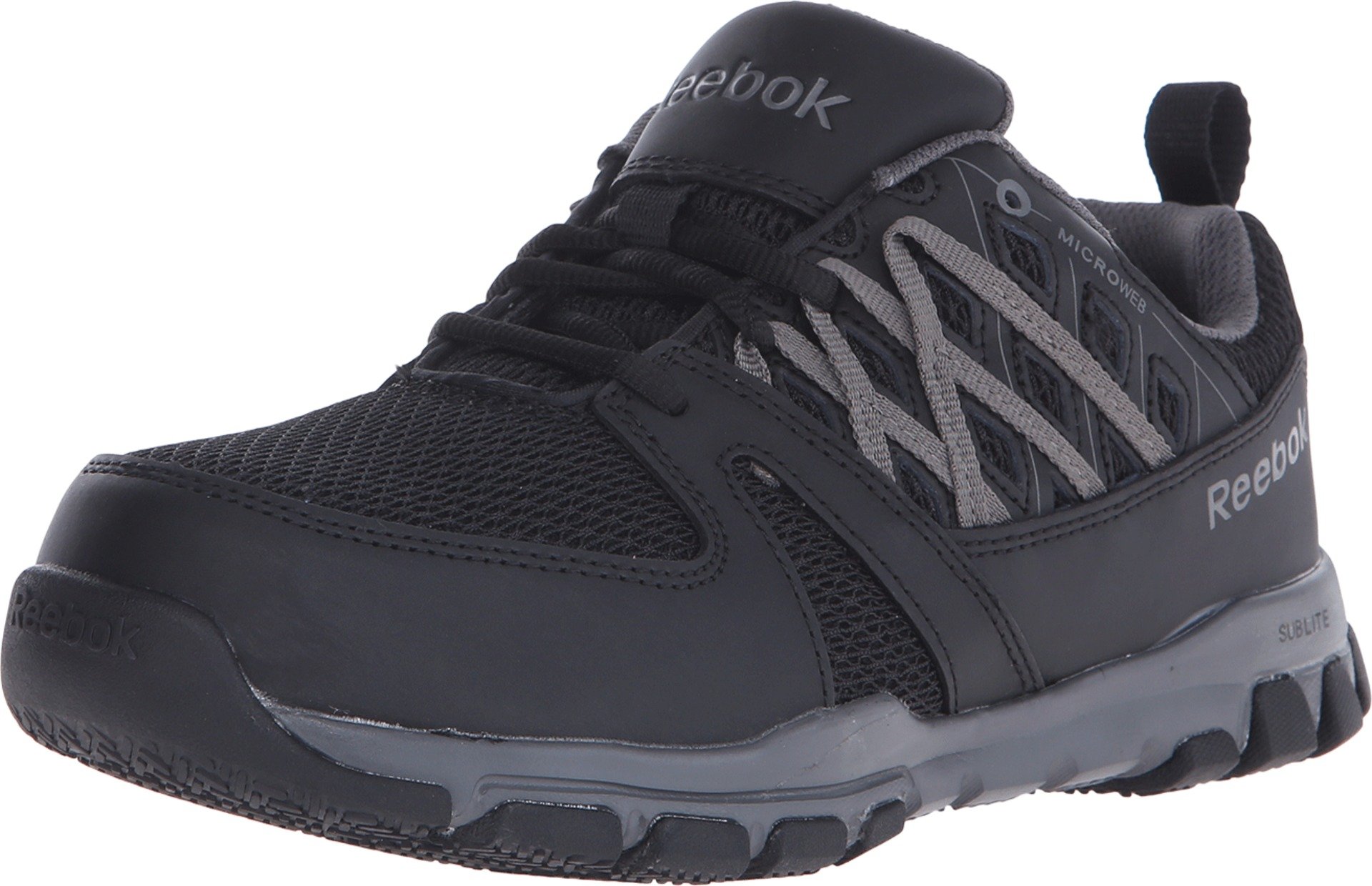 Reebok RB416 Work Shoes for Men - Safety Toe & Cushion for Comfort at Work
