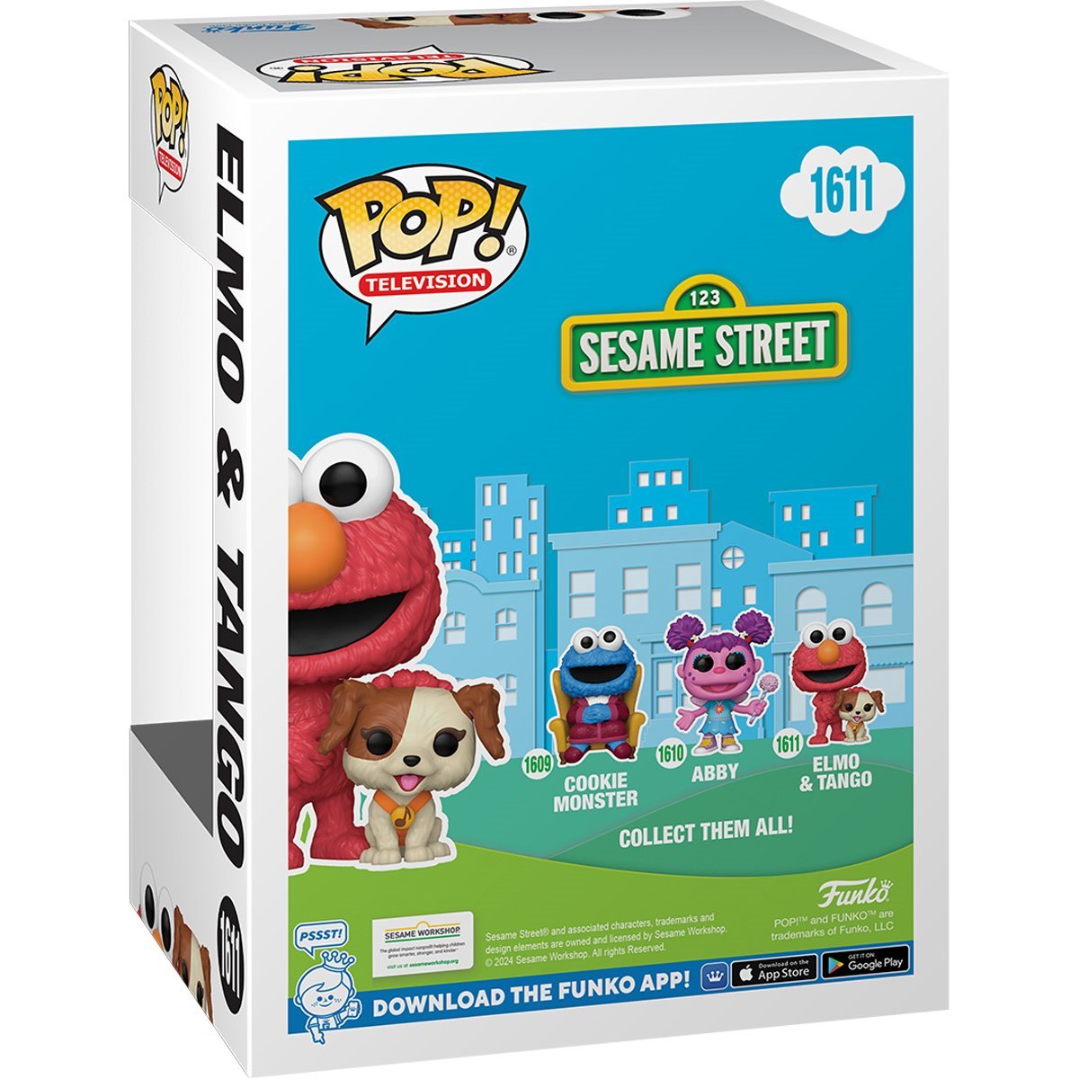 Sesame Street Elmo & Tango Plush Toy - Cute Interactive Stuffed Animal for Kids | Perfect for Playtime, Birthday Gifts & Nursery Decor