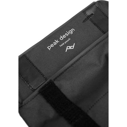 Peak Design Field Pouch v2 - Compact Camera & Travel Organizer Bag (Black) | Waterproof EDC Pouch for Photography Gear, Tech Accessories & Outdoor Essentials