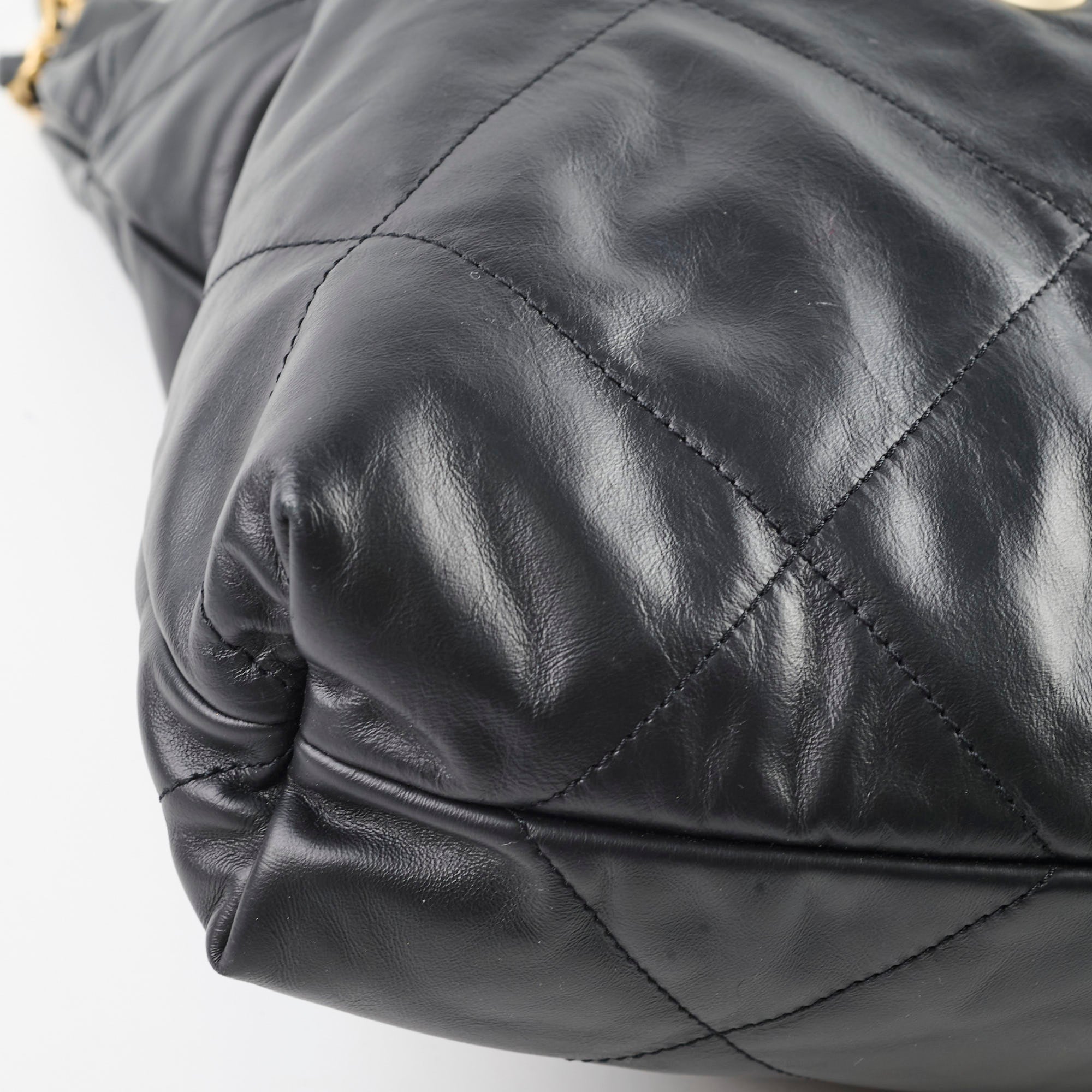 Authentic Chanel Medium 22 Bag in Black with Microchip - Luxury Designer Handbag for Women | Perfect for Evening Events, Date Nights & Special Occasions