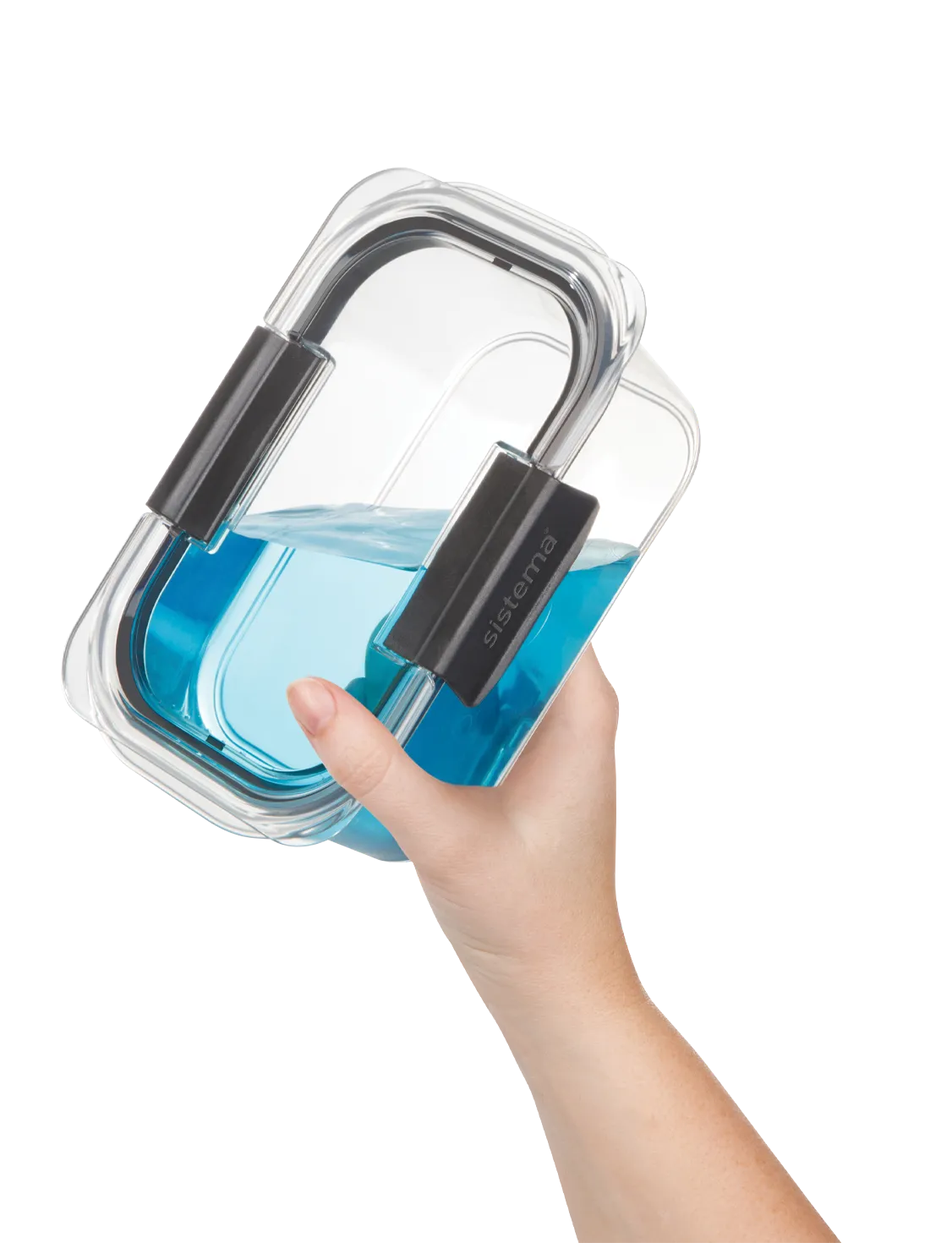 Sistema Brilliance Leak Proof Food Storage Containers - Airtight BPA-Free Kitchen Organizers for Meal Prep, Leftovers & On-the-Go Lunches