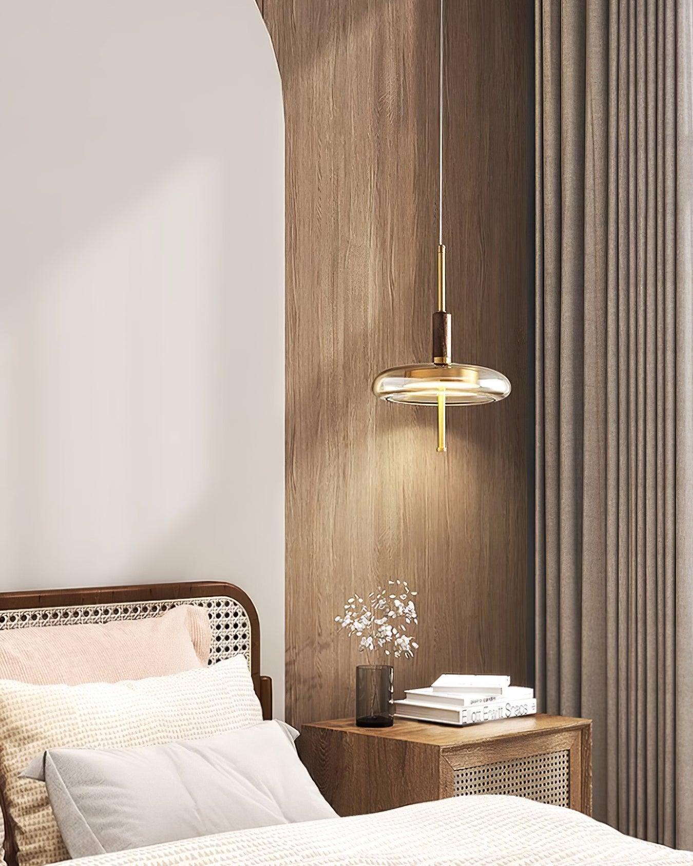 Modern Redondo Pendant Light - Elegant Hanging Ceiling Lamp for Dining Room, Kitchen Island & Living Room Decor | Dimmable LED Lighting Fixture