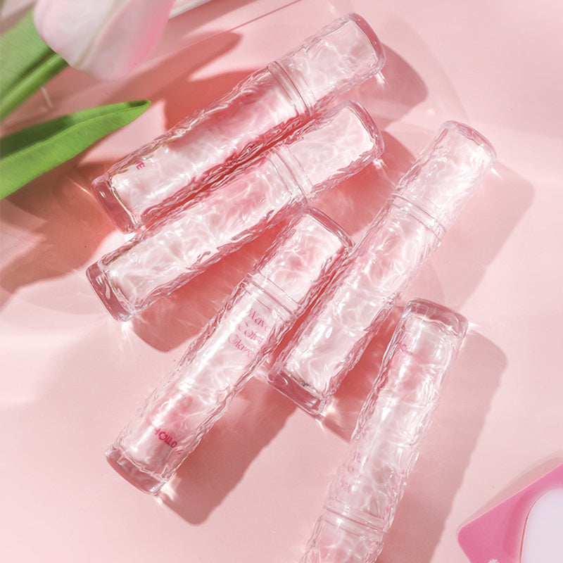 HOLD LIVE Mini Pink Gauze Frost Mist Lip Glaze - Hydrating Lip Gloss with Shimmer Finish, Long-Lasting & Non-Sticky Formula for Everyday Wear, Date Night & Special Occasions
