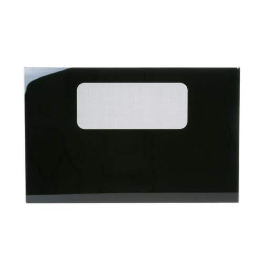 GE WB57K2 Black Oven Door Replacement Glass - Compatible with GE Ranges & Stoves - Perfect for Kitchen Appliance Repairs & DIY Home Upgrades