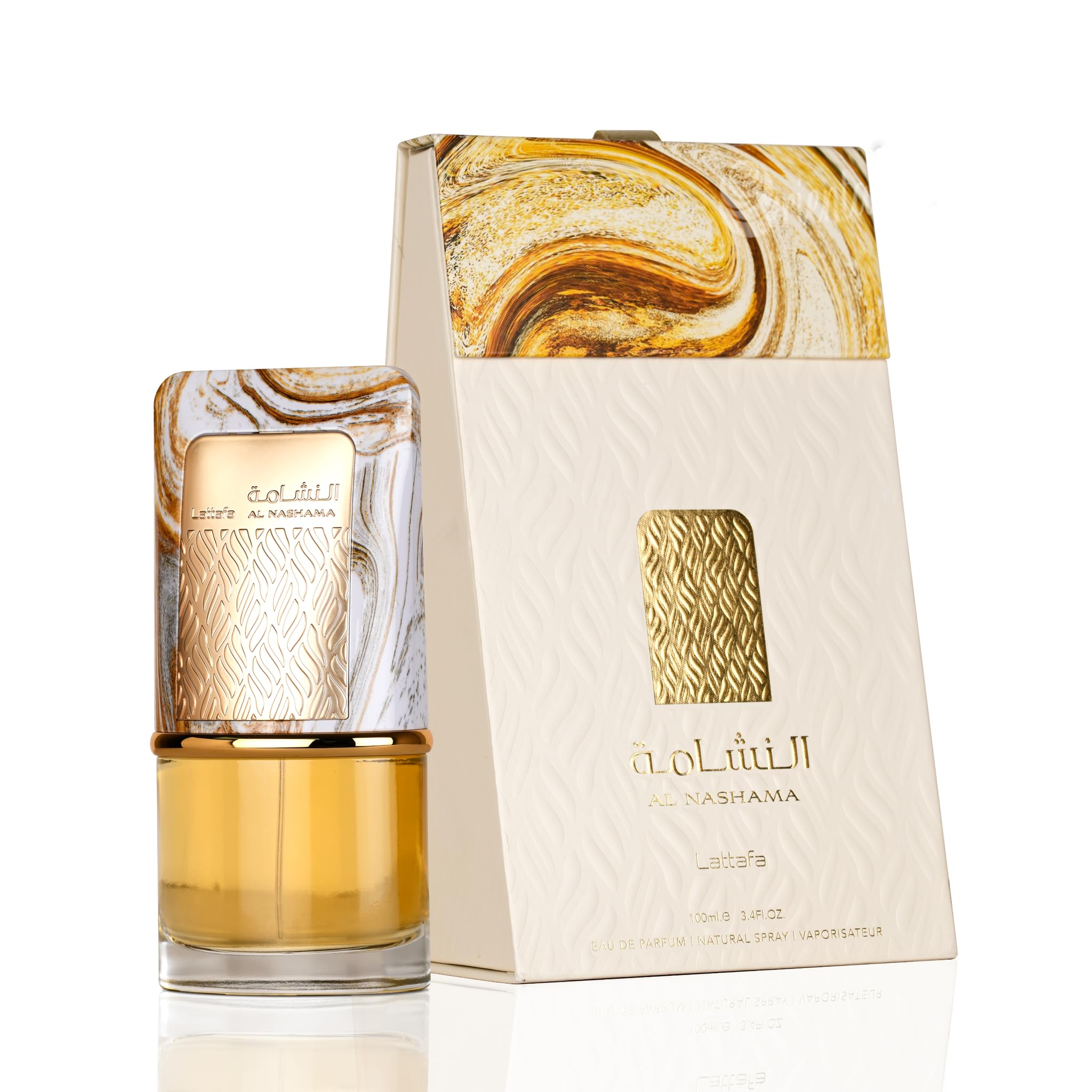 100% Original AL Nashama 100ml EDP Perfume Oil for Men & Women - 3.38 Fl Oz Luxury Arabic Fragrance Spray | Perfect for Daily Wear, Special Occasions & Gift Giving