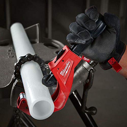 Milwaukee 48229259 Constant Swing Copper Tubing Cutter 3-28mm - Professional HVAC & Plumbing Tool for Pipe Cutting - Ideal for DIY Home Repairs, Construction, and Industrial Applications