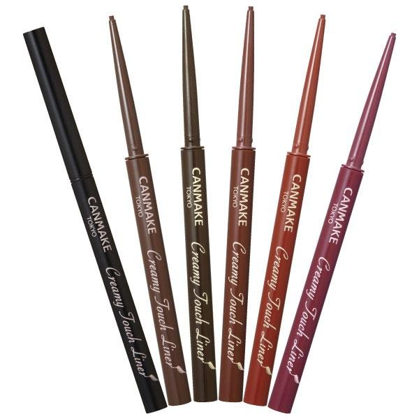 Canmake Creamy Touch Liner - Ultra Fine Gel Eyeliner for Precise Lines | Waterproof & Smudge-Proof | Perfect for Everyday Makeup & Special Occasions