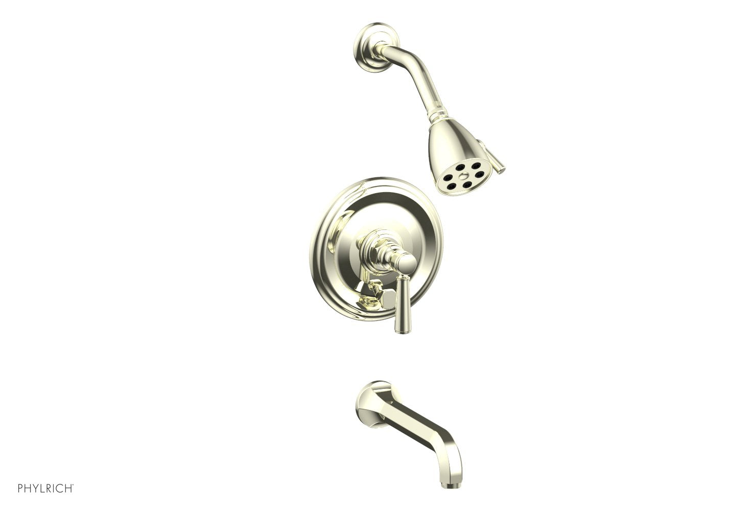 HEX TRADITIONAL Pressure Balance Tub and Shower Faucet Set 500 27 - Perfect for Bathroom Renovation and Modern Home Upgrade
