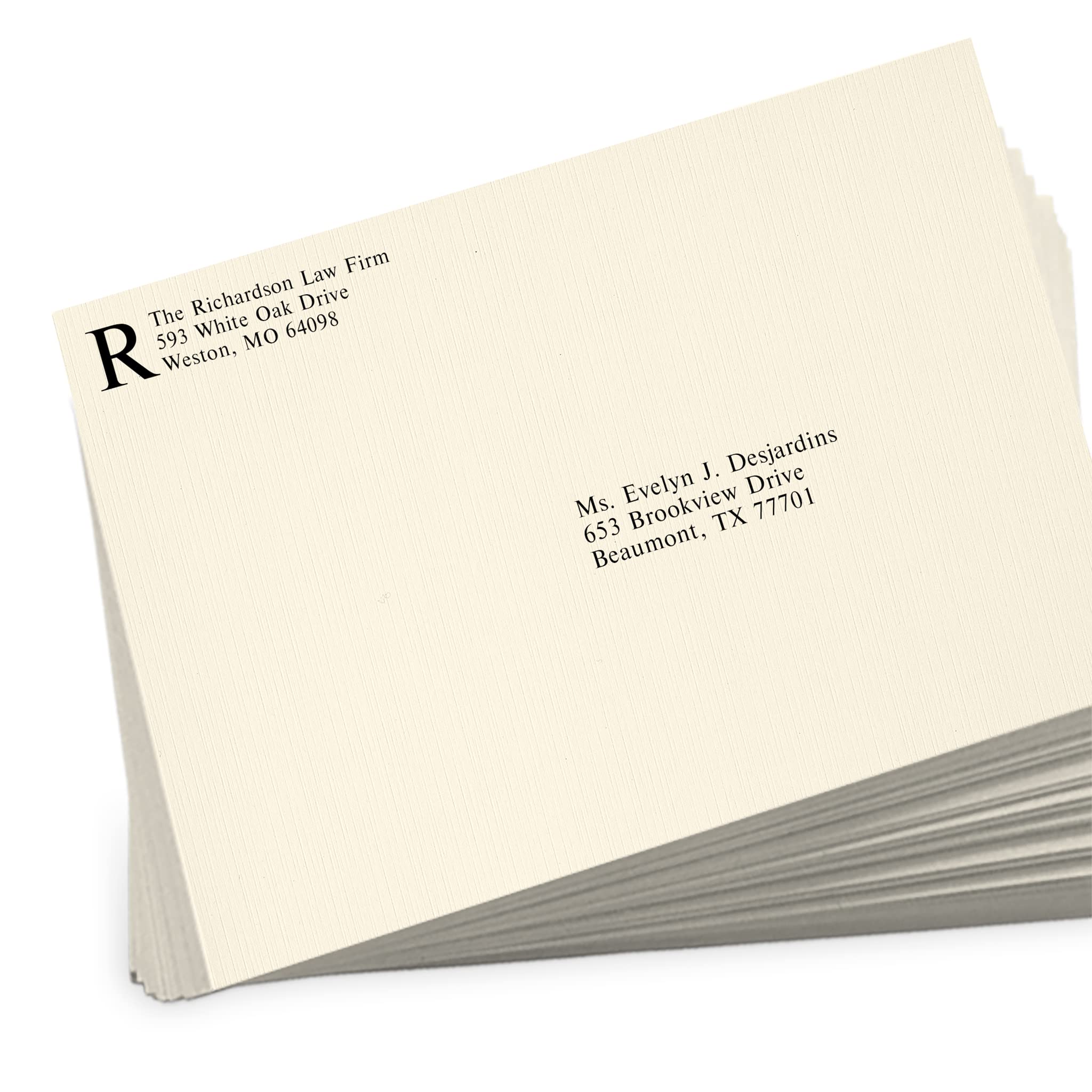 Premium LUXPaper 9 x 12 Open End Envelopes - Natural Linen Textured 80lb Paper | Peel & Press Self-Sealing | Pack of 500 | Perfect for Business Mailing, Wedding Invitations & Corporate Documents