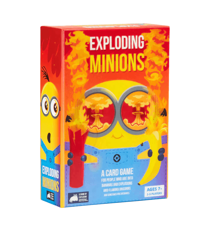 Exploding Minions Board Game - Fun Family Party Game for Kids & Adults - Perfect for Game Nights, Birthday Parties & Gatherings