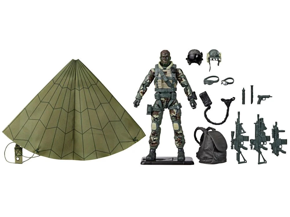 **G.I. Joe 60th Anniversary Classified Series Action Pilot Halo Jumper Deluxe Figure – Collectible Military Toy for Display & Play**    *(Use Cases: Perfect for G.I. Joe collectors, action figure enthusiasts, military toy displays, and imaginative play scenes.)*