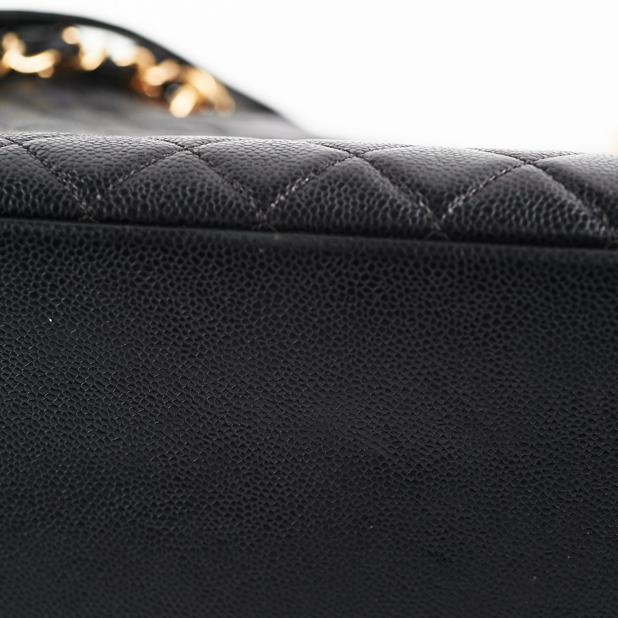 Chanel Black Caviar Leather Grand Shopping Tote GST - Luxury Designer Handbag for Women, Perfect for Work, Travel & Everyday Use