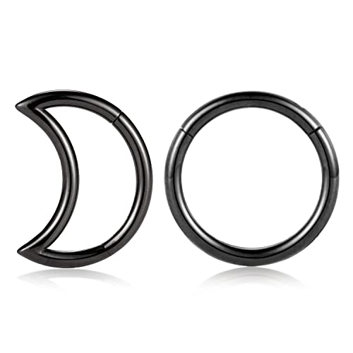 Style3:Black with Moon Shape