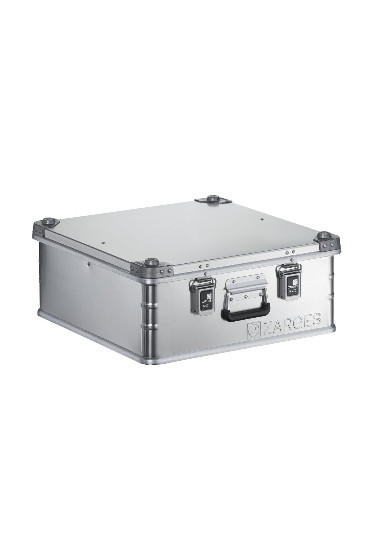Zarges K470 89L Aluminum Cargo Storage Case - Heavy Duty Transport Box for Tools, Equipment & Outdoor Gear - Perfect for Construction, Military & Camping Use