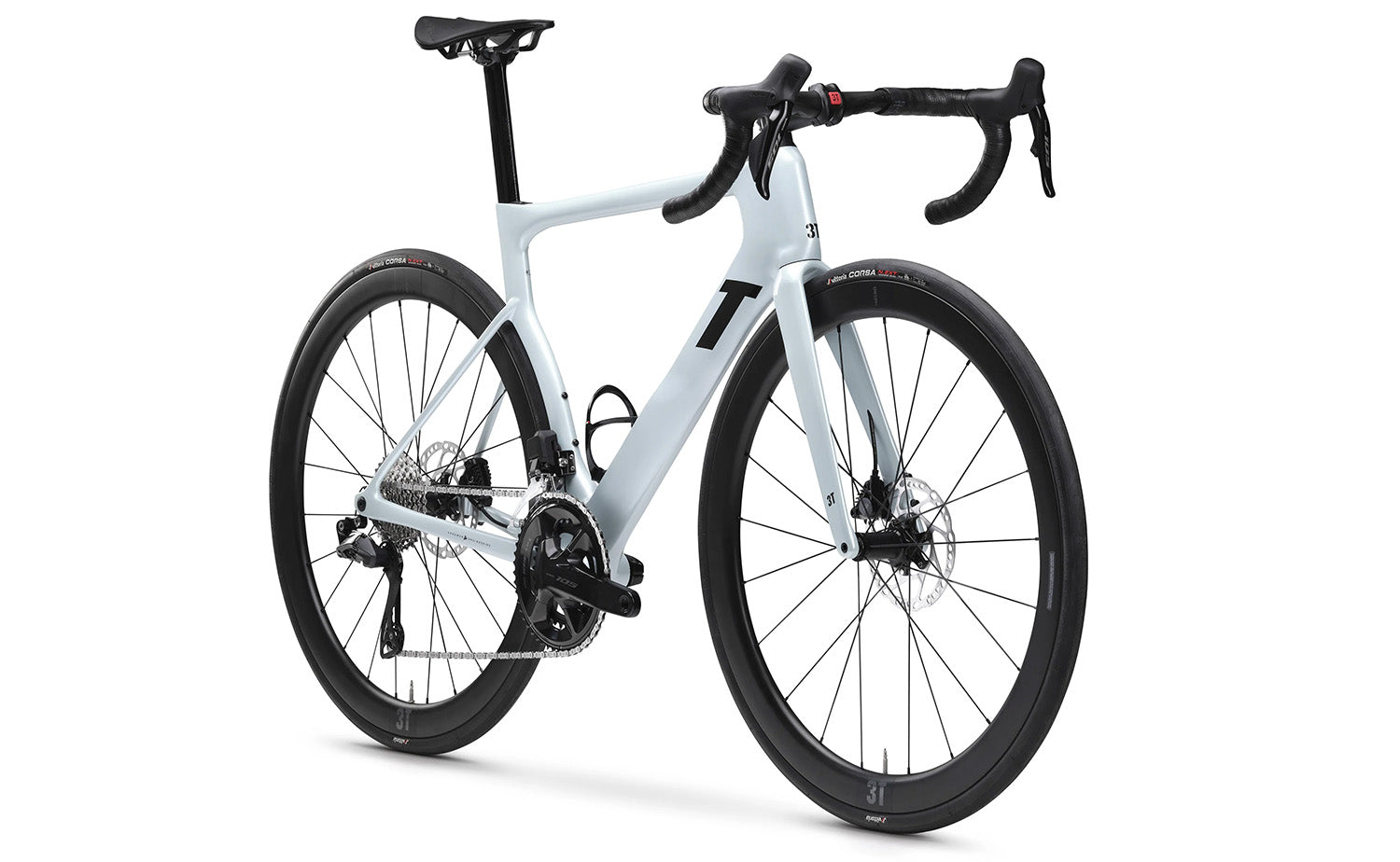 3T Strada 105 Di2 Carbon Road Bike - Lightweight & Fast Performance for Road Cycling, Racing & Endurance Training