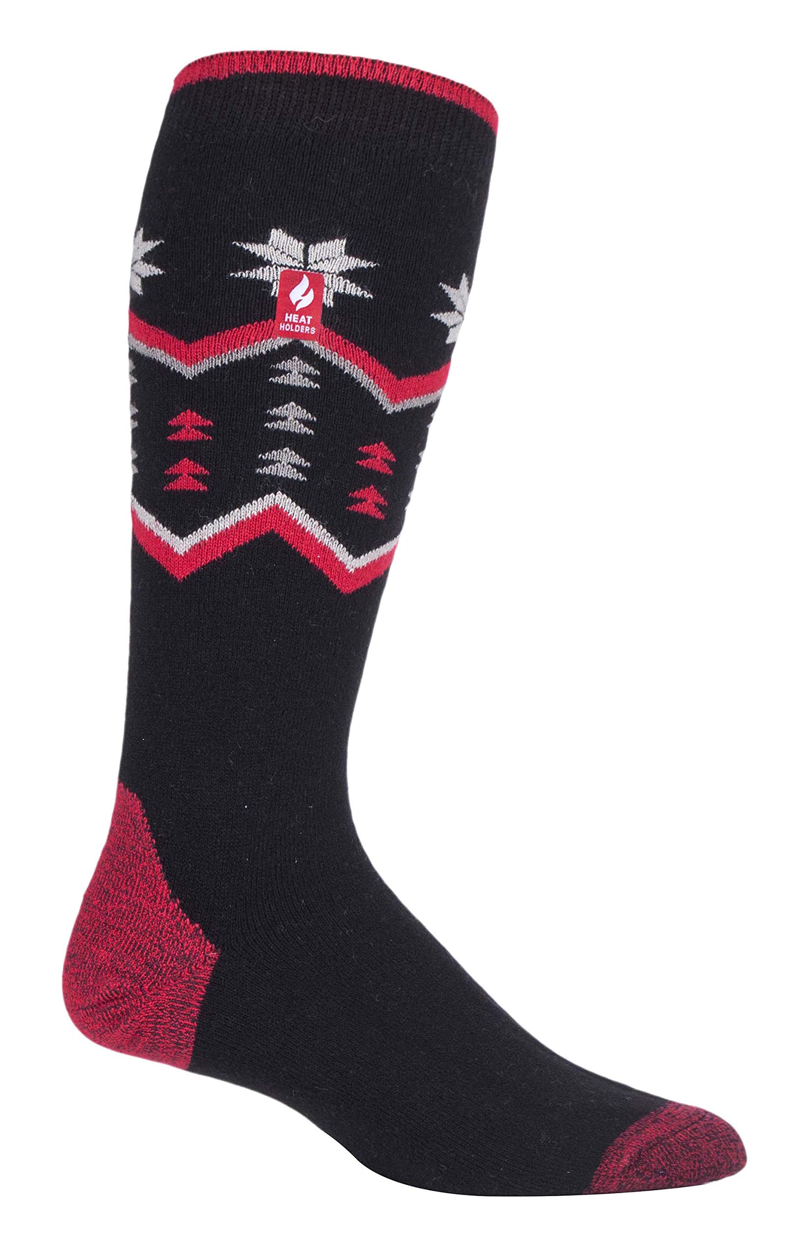 Heat Holders Men's Ultra Thin Lightweight Thermal Socks - Knee High Winter Socks for Skiing, Snowboarding & Cold Weather Outdoor Activities