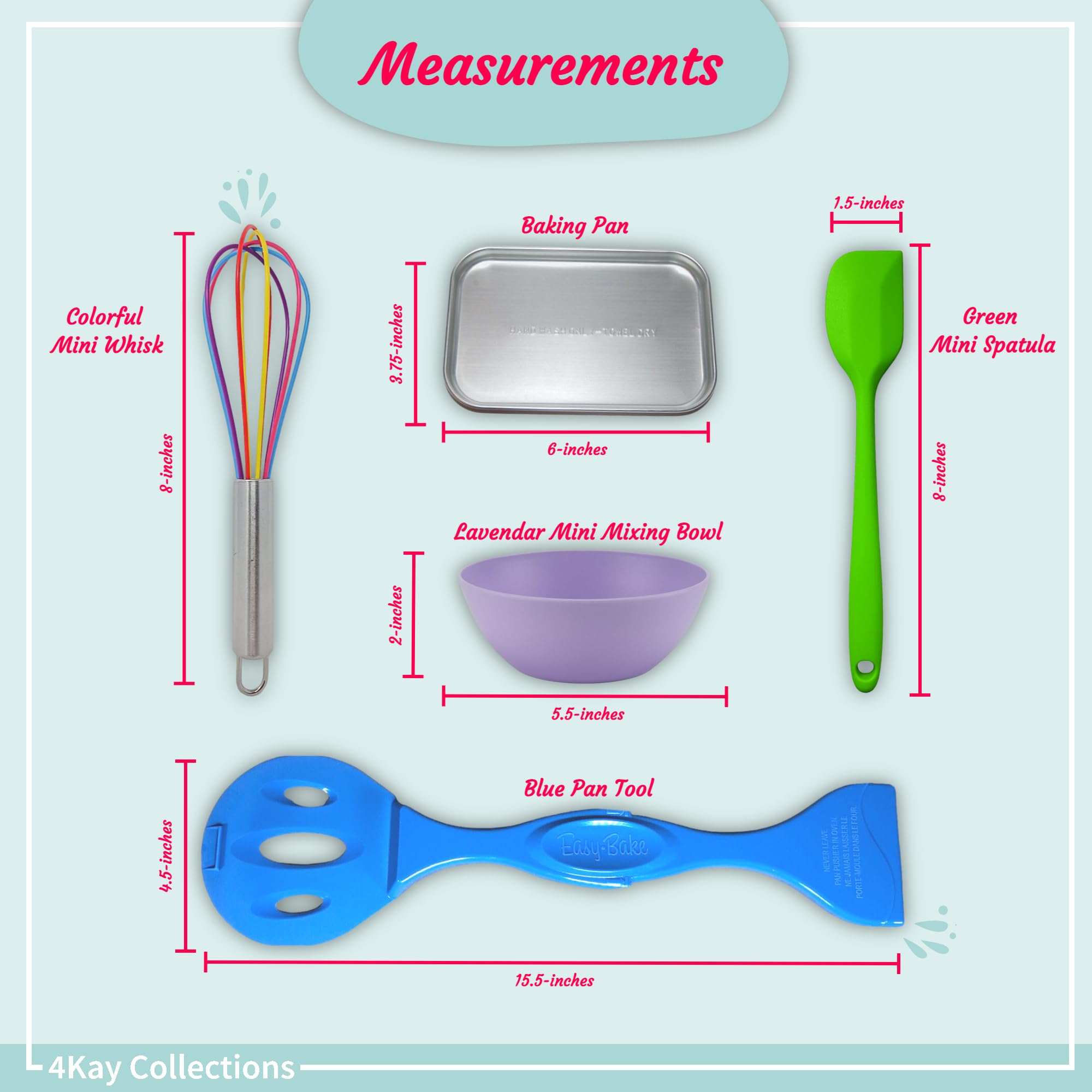 Ultimate Kids Baking Oven Set with 19-Piece Accessories - Mini Oven, 2 Cake Mixes, Apron, Chef Hat, Mixing Bowl, Spatula, Whisk, 9 Stickers, Baking Pan & Tools (Pink Baker Bundle) - Perfect for Pretend Play, Birthday Gifts & STEM Learning