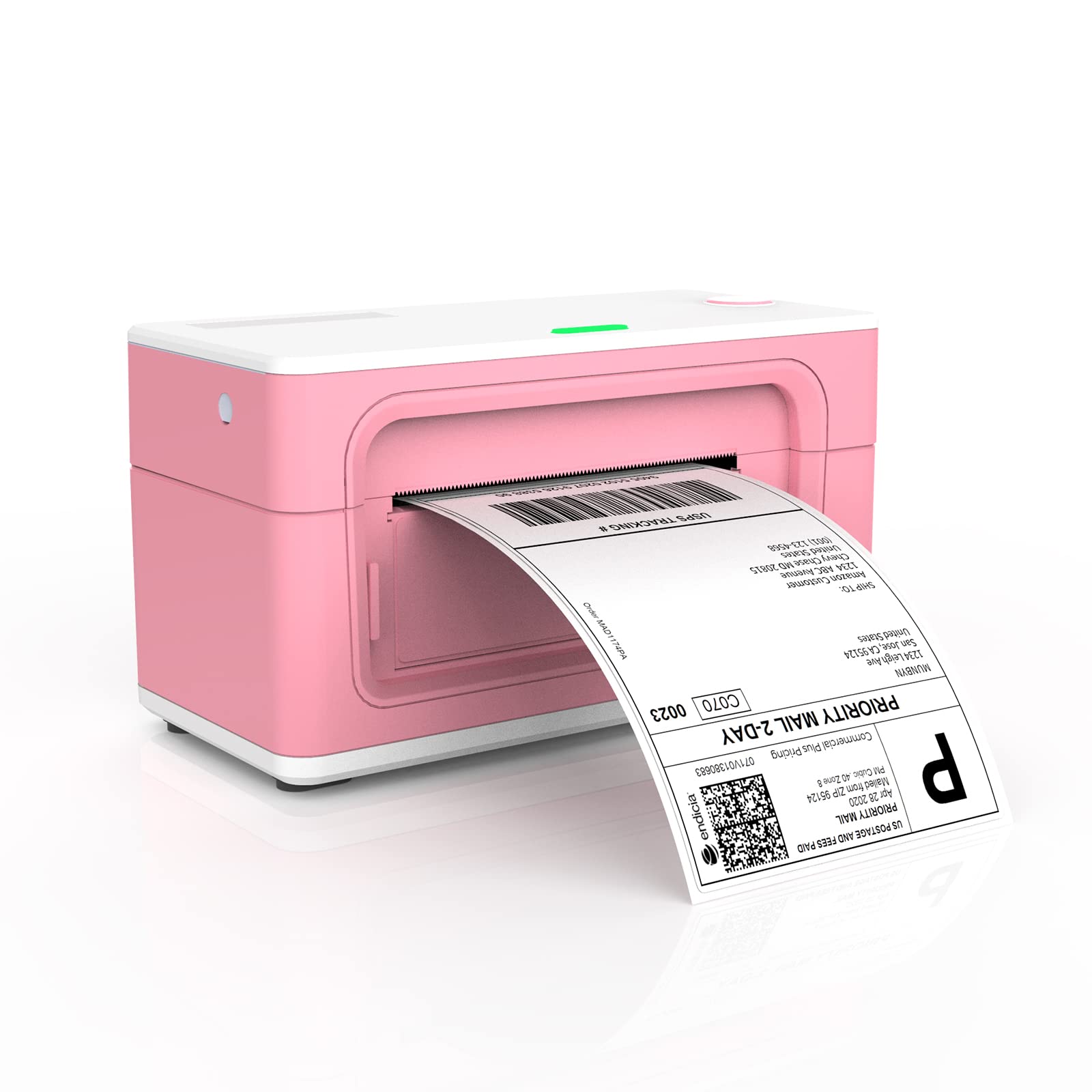 Eco-Friendly Thermal Label Printer for Shipping - Compatible with UPS, USPS, Amazon, eBay, Shopify & FedEx | Small Business Label Maker for Etsy Sellers | Perfect for Home Office & Ecommerce Packaging