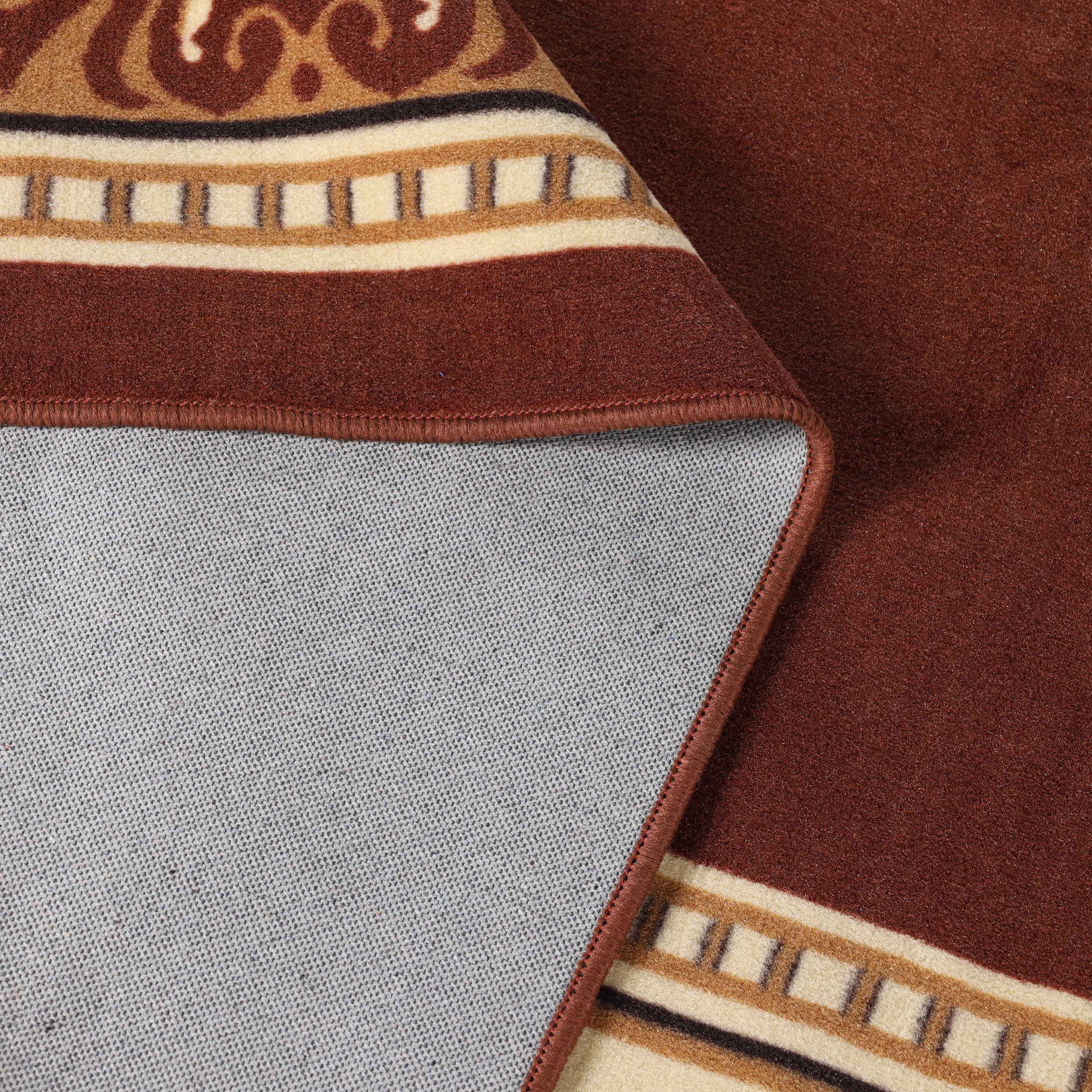 Large Medallion Modern Bohemian Indoor Area Rug or Runner - Perfect for Living Room, Bedroom, and Hallway Decor