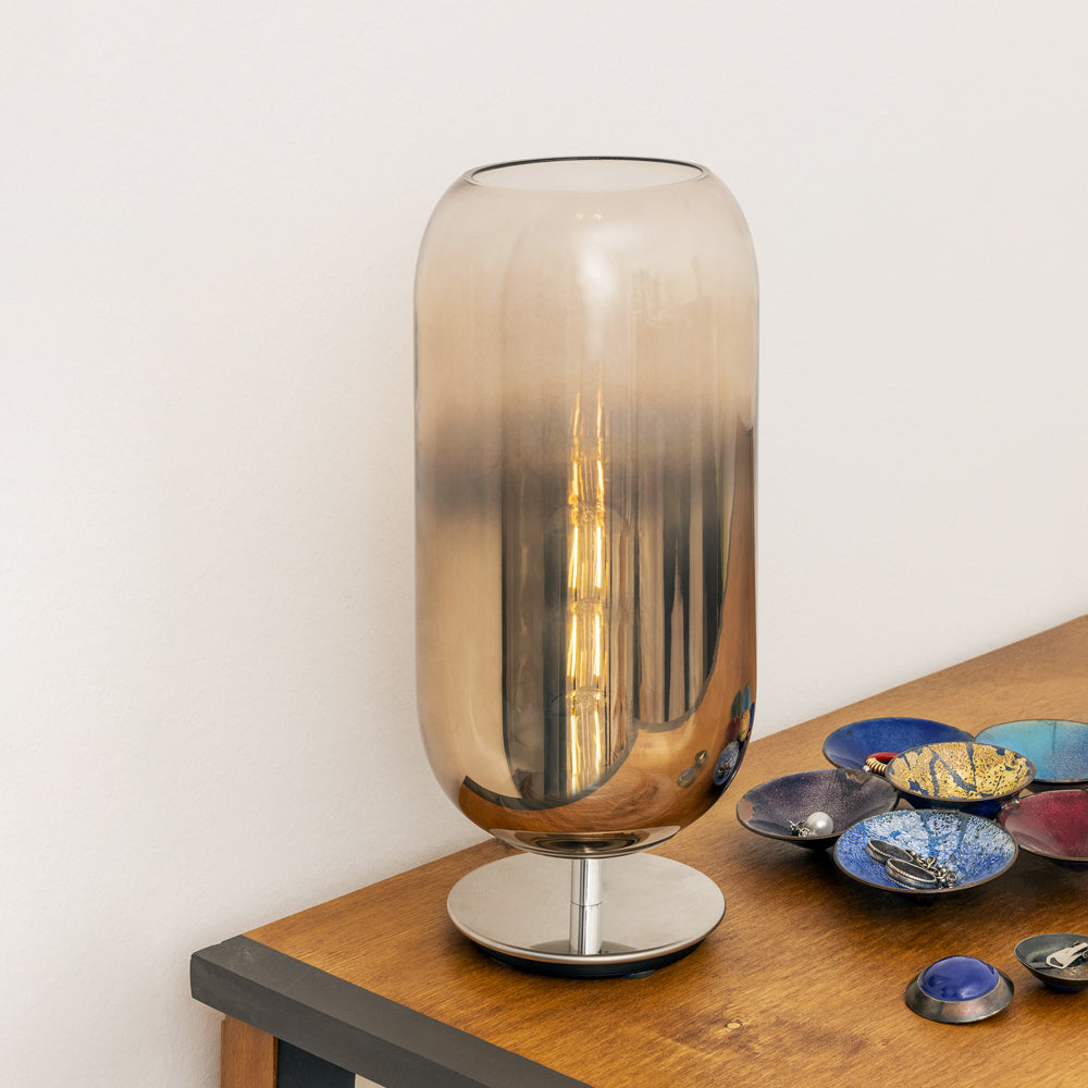 Modern LED Table Lamp - Adjustable Brightness & Color Temperature for Home Office, Bedroom, and Reading - Gople Stylish Desk Light for Study & Work