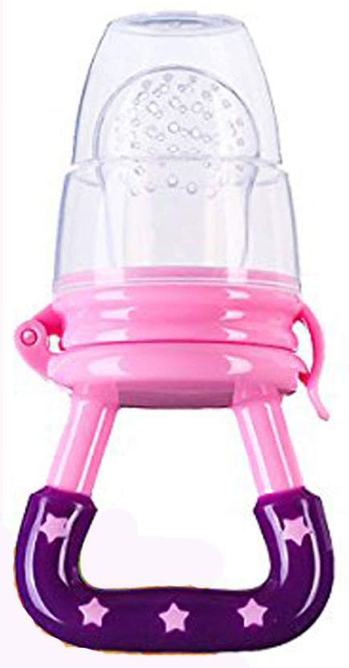 Baby Fruit & Vegetable Feeder - Safe Silicone Teether for Infants & Toddlers - Perfect for Introducing Solids, Soothing Teething Pain & On-the-Go Feeding - Ideal for Home, Travel & Daycare Use