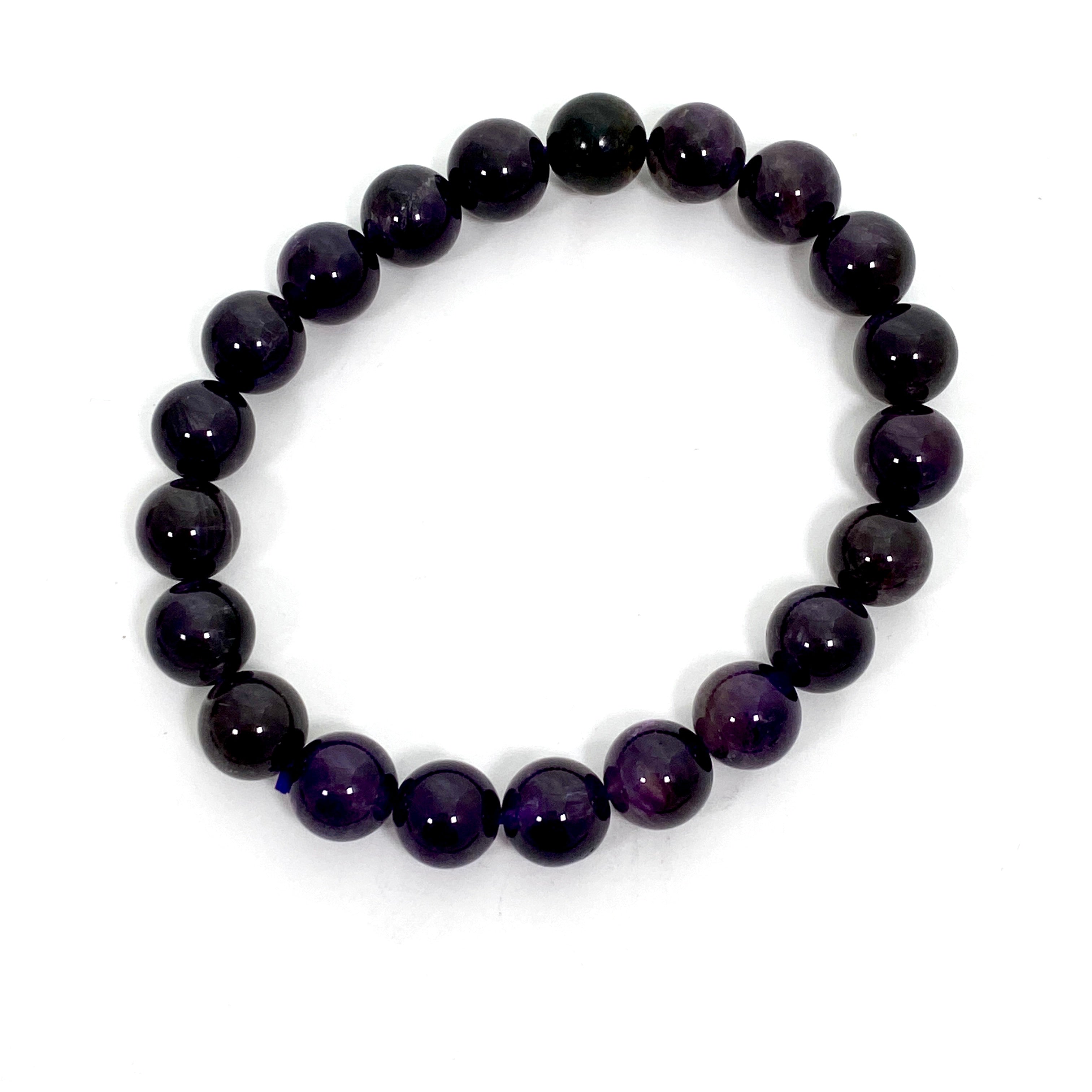 Natural Amethyst Gemstone Bracelet for Women - Healing Crystal Jewelry for Stress Relief & Positive Energy | Perfect for Meditation, Yoga & Spiritual Gifts