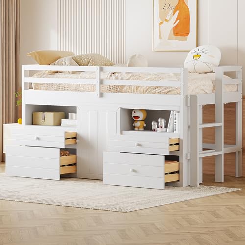 White Drawers