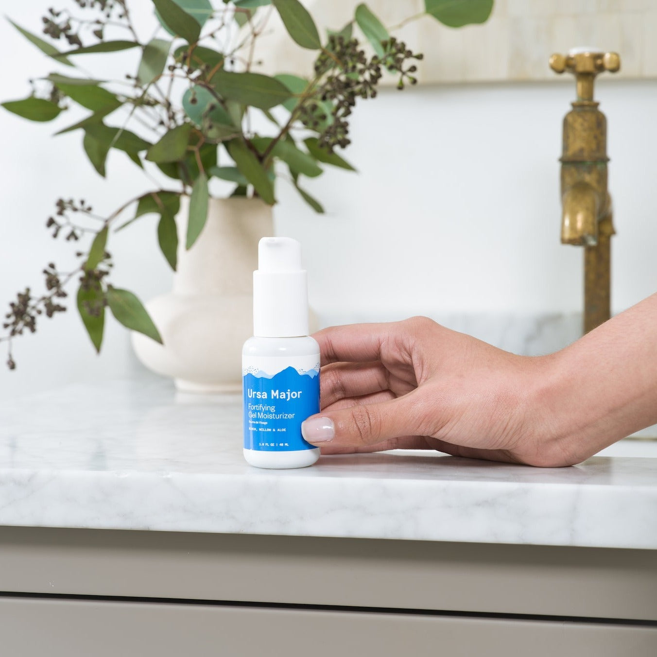 Fortifying Gel Moisturizer for Face - Hydrating & Anti-Aging Skincare - Day & Night Use for Dry, Sensitive Skin | Perfect for Daily Routine & Travel Skincare
