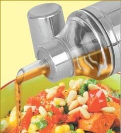 Premium Sepla Stainless Steel Oil Dispenser Bottle - 500ml Kitchen Oil Pourer with Precision Spout (Silver) | Perfect for Olive Oil, Vinegar & Cooking Liquids | Ideal for Restaurants, Home Kitchens & Gourmet Cooking