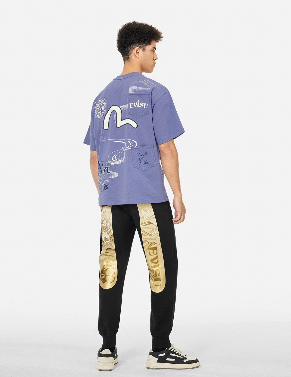 Premium Hakutaku Daicock Printed Sweatpants for Men - Comfortable Regular Fit Joggers | Perfect for Lounge, Gym & Casual Wear