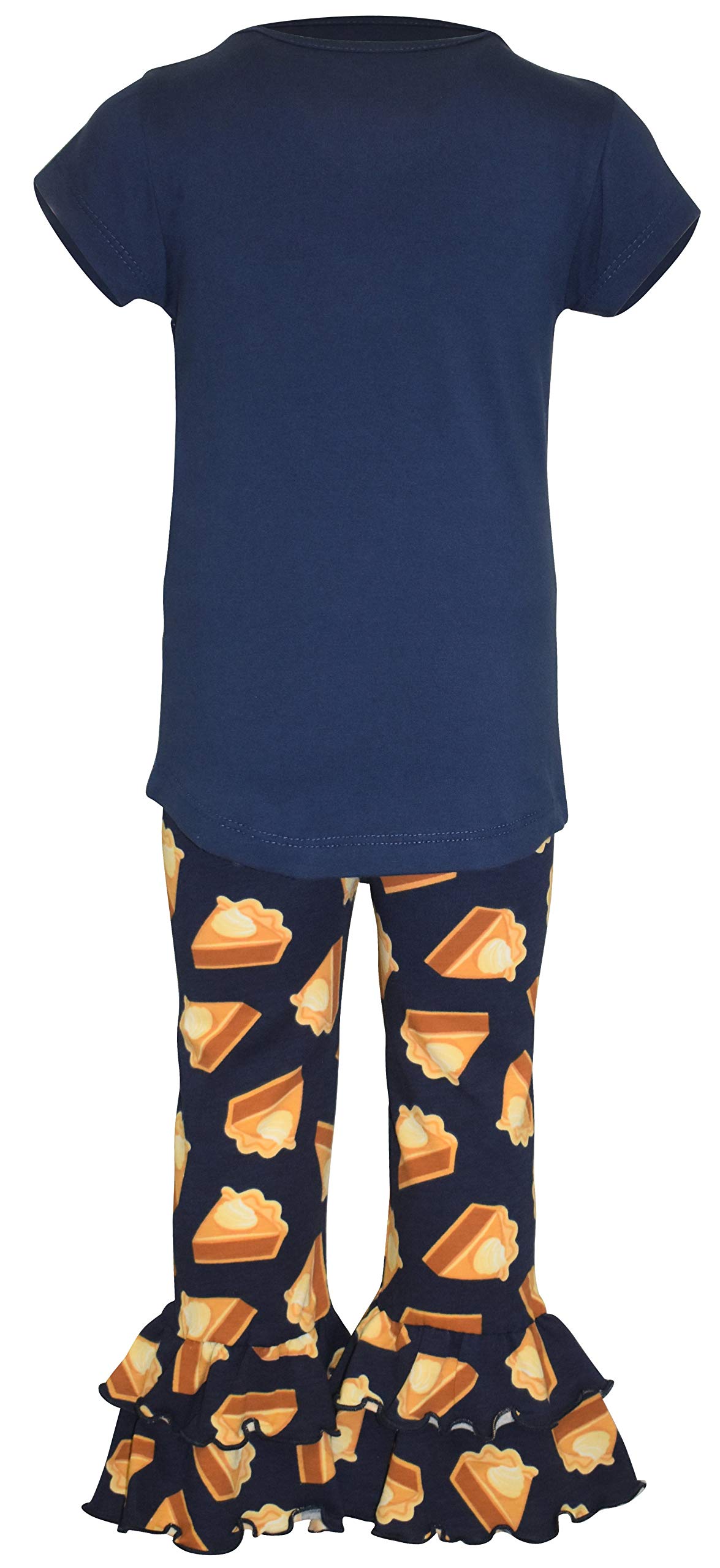 Unique 2-Piece Baby Girl Outfit - Ruffle Leggings & Shirt for Toddlers | Playtime & Casual Wear