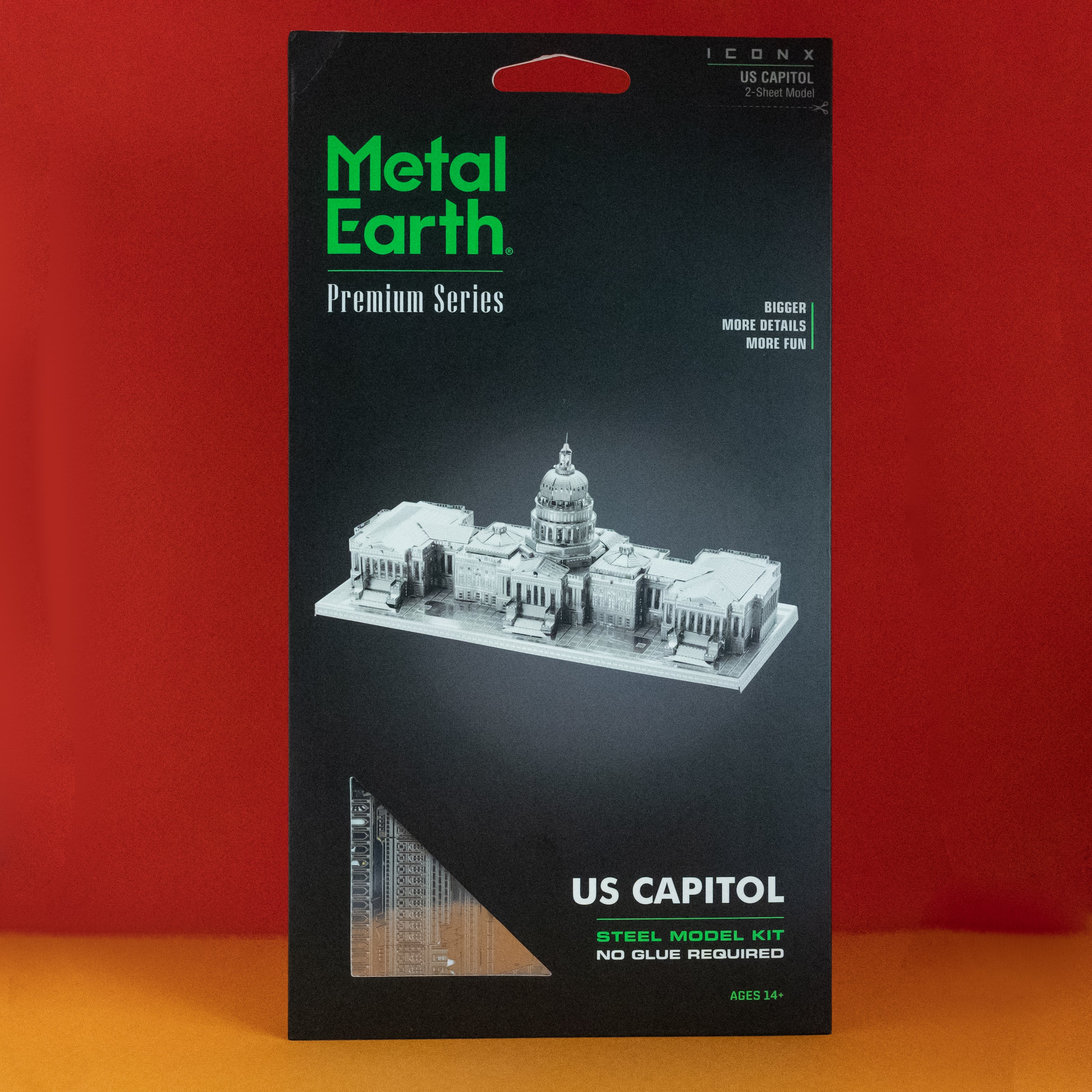 Premium United States Capitol Building Model Kit - Highly Detailed DIY Assembly Kit for Collectors & History Enthusiasts - Perfect for Home Decoration, School Projects & Gift Giving