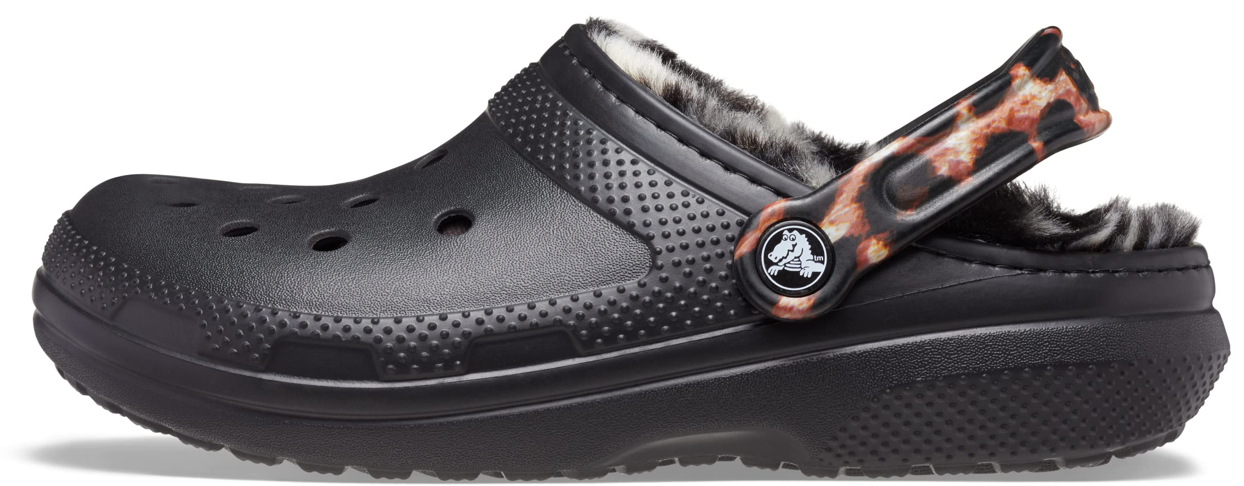Unisex Crocs Classic Lined Print Clogs - Comfortable Slip-On Shoes for Men & Women | Perfect for Indoor, Outdoor, Garden, Beach & Casual Wear