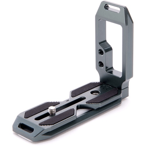3 Legged Thing QR11 FBC 2.0 Universal L Bracket for DSLR Cameras - Metallic Slate Gray - Compatible with Canon, Nikon, Sony - Perfect for Landscape & Portrait Photography