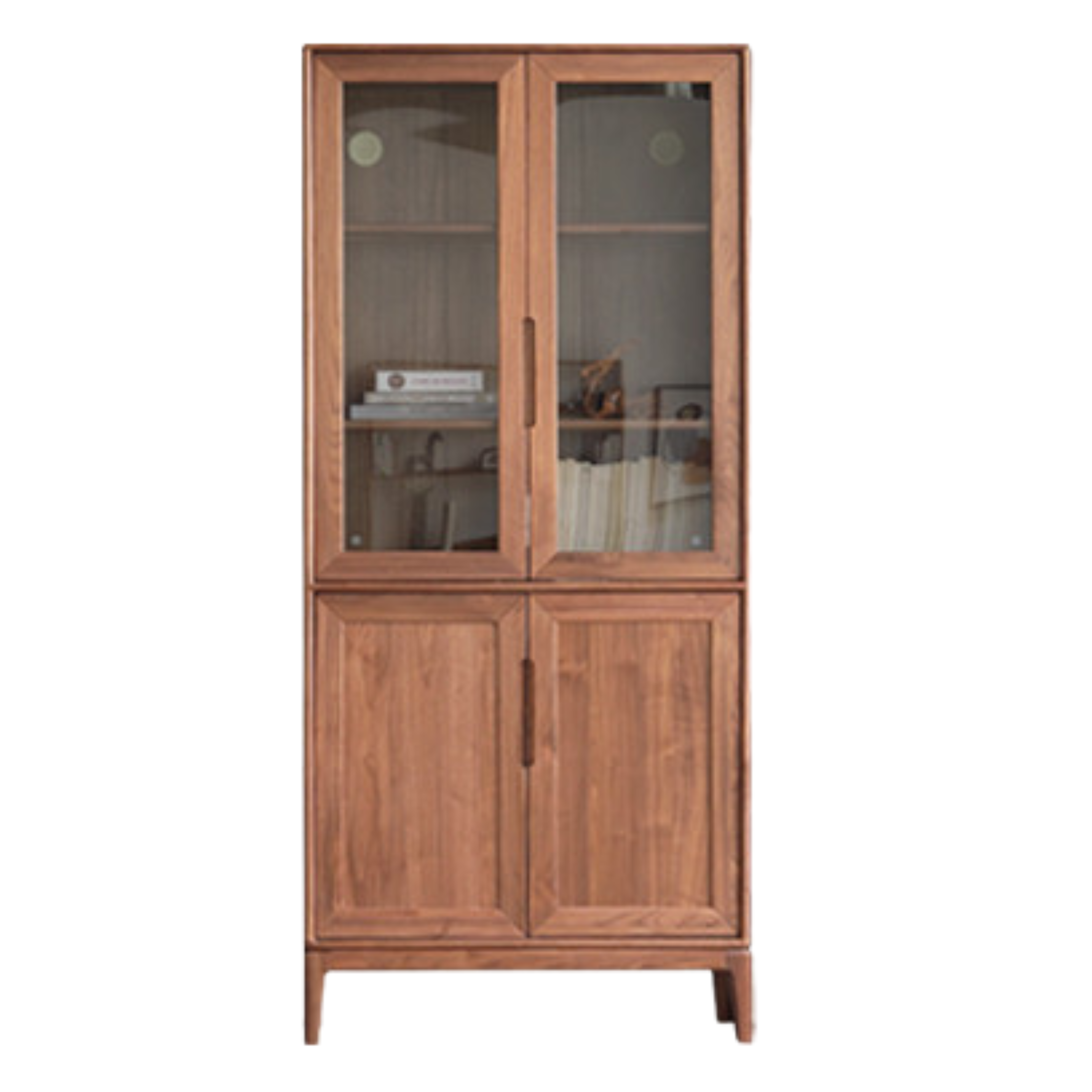 33.4x13.7x74.8 inch / 85x35x190 cm / Walnut color / North American black walnut C
