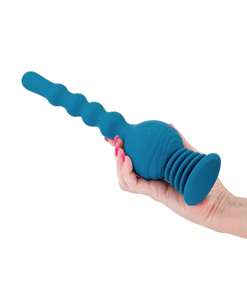 Premium Silicone Dildo - Hurricane Teal - Realistic Feel & Body-Safe Material for Ultimate Pleasure | Perfect for Couples, Solo Play & BDSM Exploration