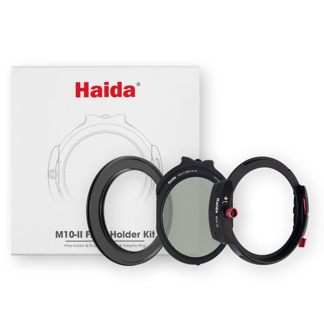 Haida M10-II 100MM Professional Filter Holder Kit with 72mm Adapter Ring - Perfect for Landscape, Portrait & Long Exposure Photography