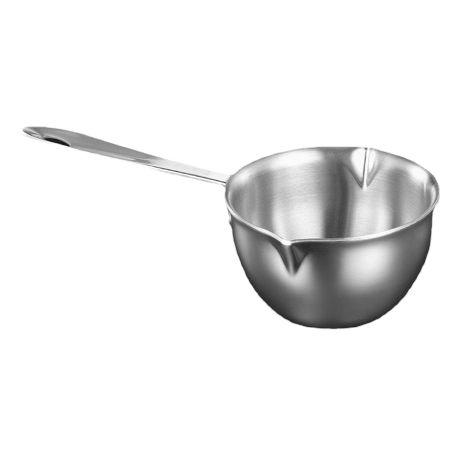 Premium Stainless Steel Double Boiler Pot for Chocolate, Candy, Candle & Soap Wax Melting - Heat-Resistant Handle, Ideal for Home Kitchen, Baking & DIY Crafts