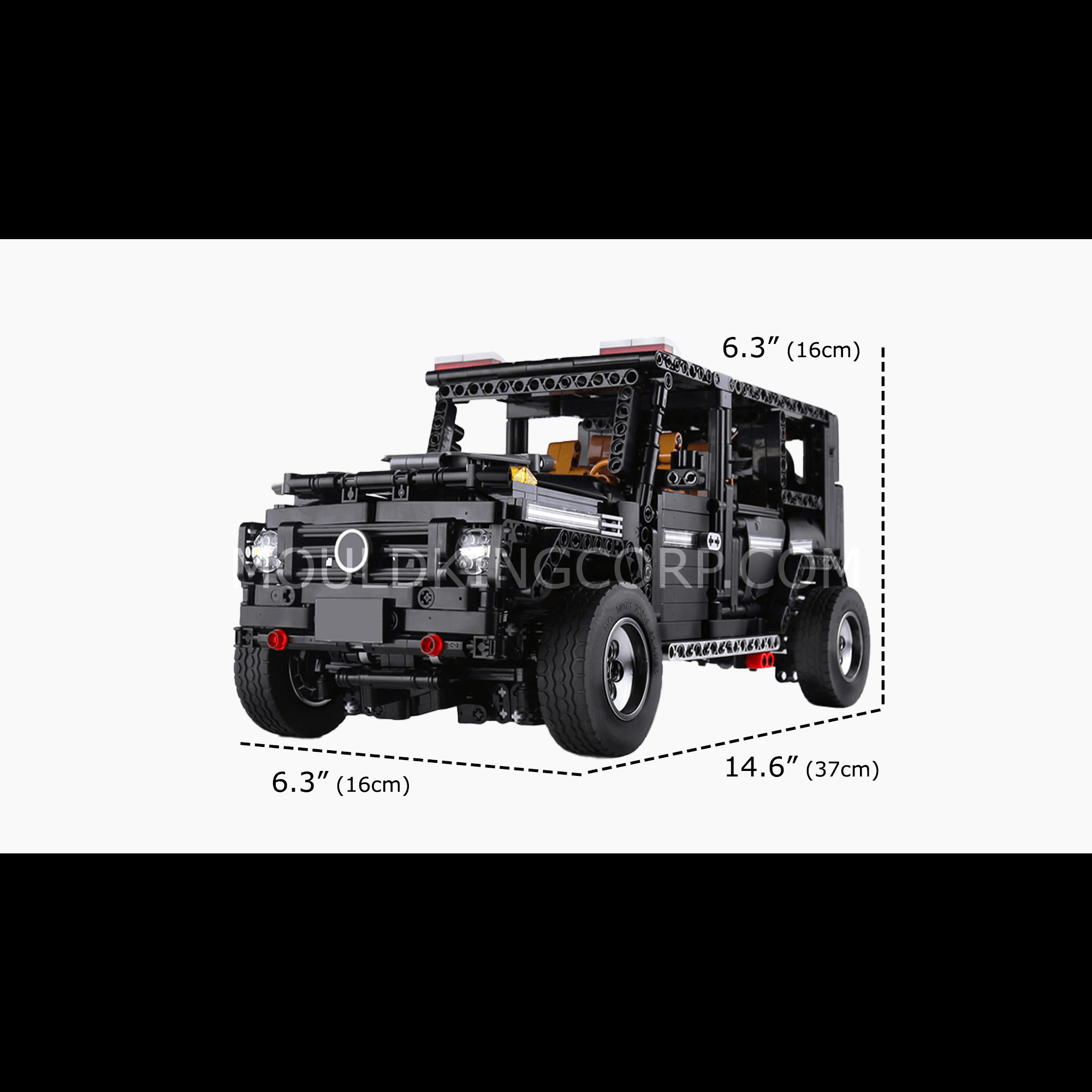 MOULD KING 13068 4x4 G65 Wagon Car Building Set - 1,722 PCS Technic Model Kit for Adults & Teens | Perfect for DIY Enthusiasts, Gift Giving & Home Display