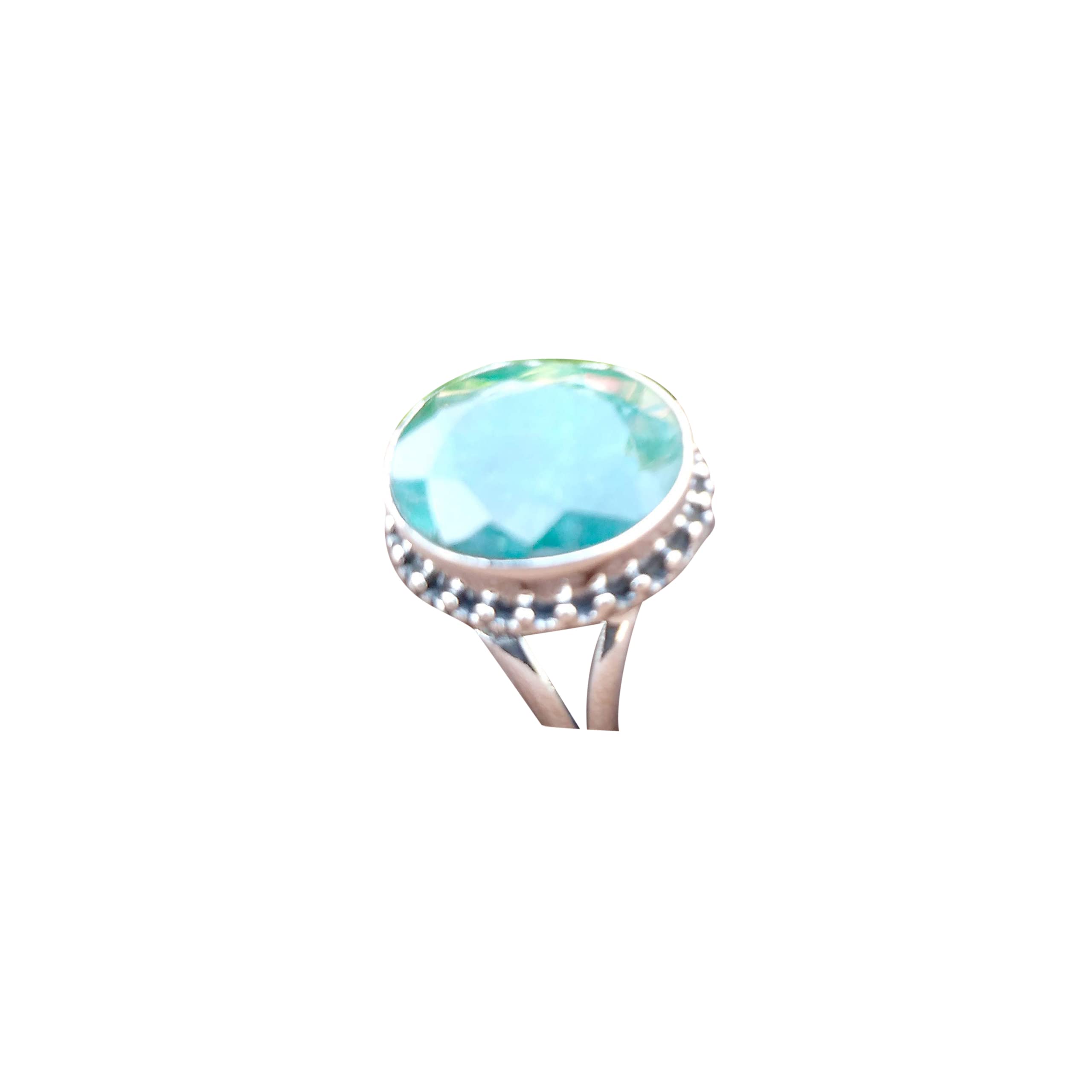 925 Sterling Silver Handmade May Birthstone Ring - Emerald Gemstone Mother's Day Gift for Women, Perfect for Anniversary, Birthday & Special Occasions