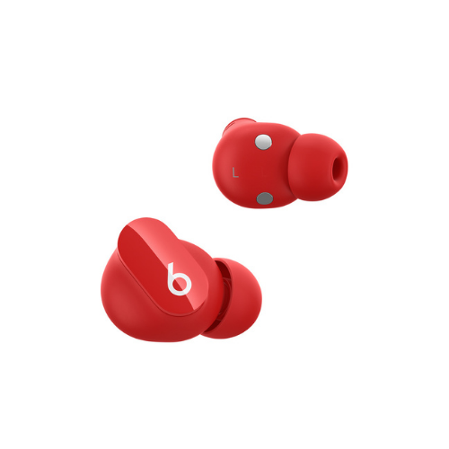Beats Studio Buds True Wireless Earbuds with Active Noise Cancellation (ANC) - Red | Sweatproof Bluetooth Earphones for Workouts, Commuting & Travel