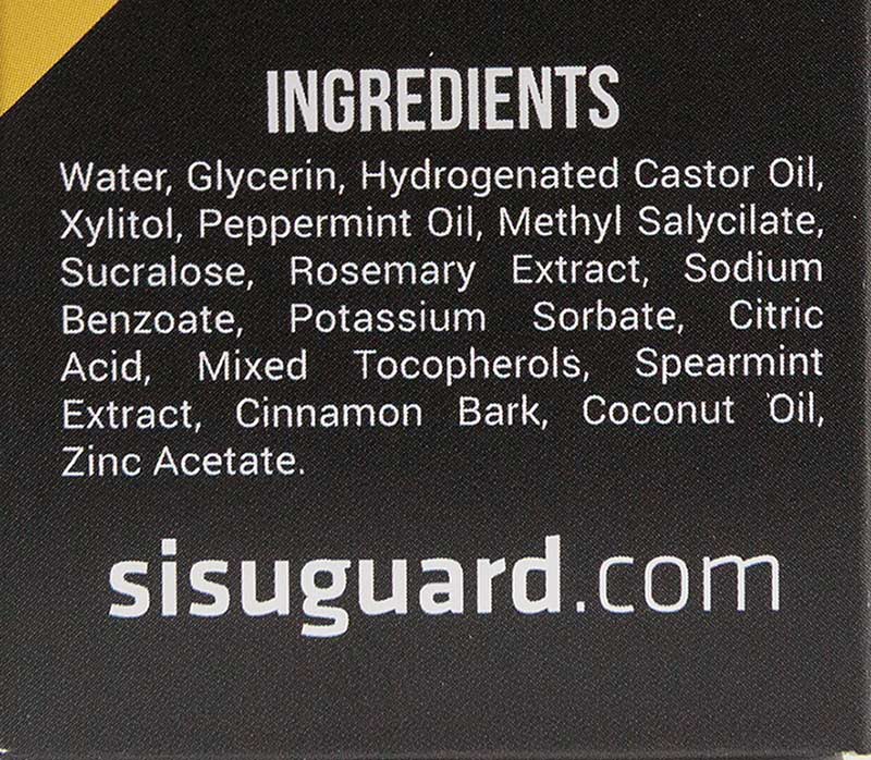 SISU Fresh Mouthguard Spray - Breath Freshener & Oral Care for Athletes, Travel & Daily Use - Mint Flavor for Fresh Breath On-The-Go