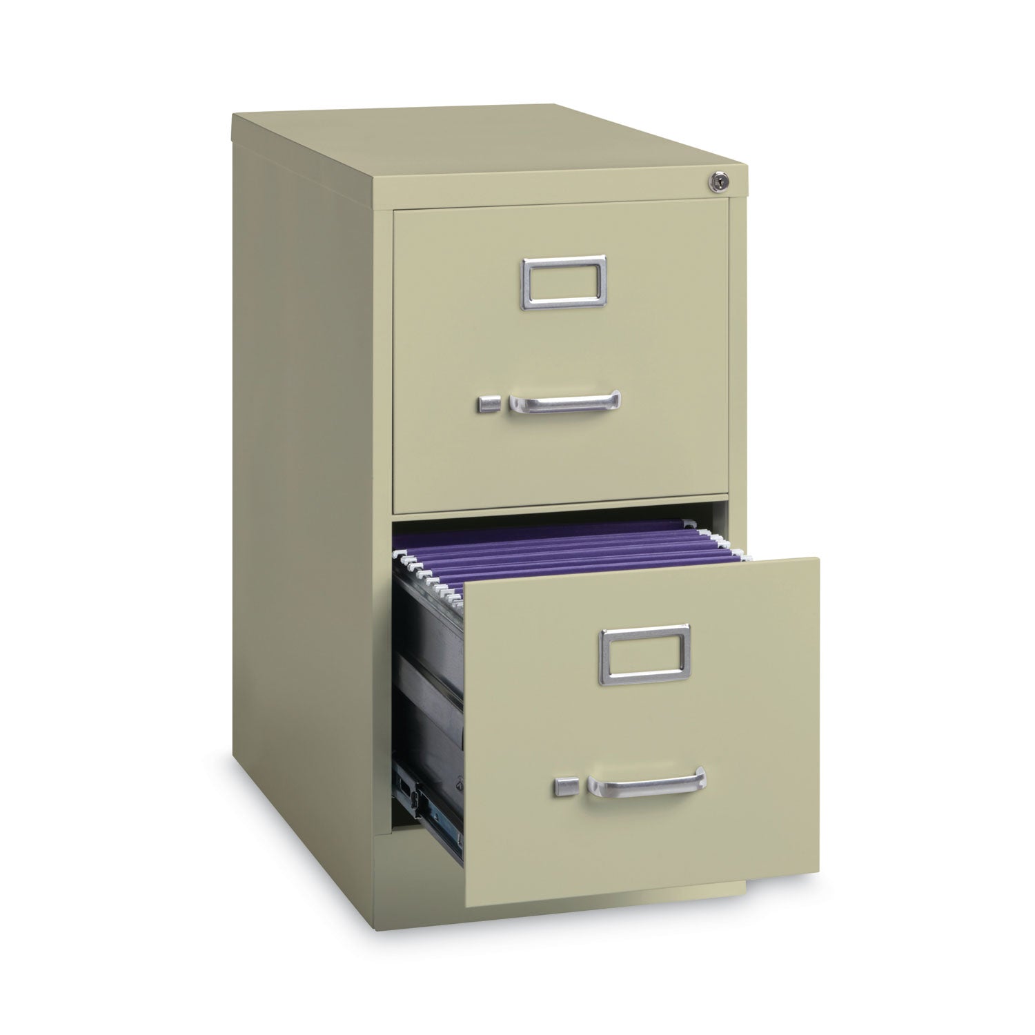 Alera® Two Drawer Economy Vertical File Cabinet - Letter Size File Drawers (15