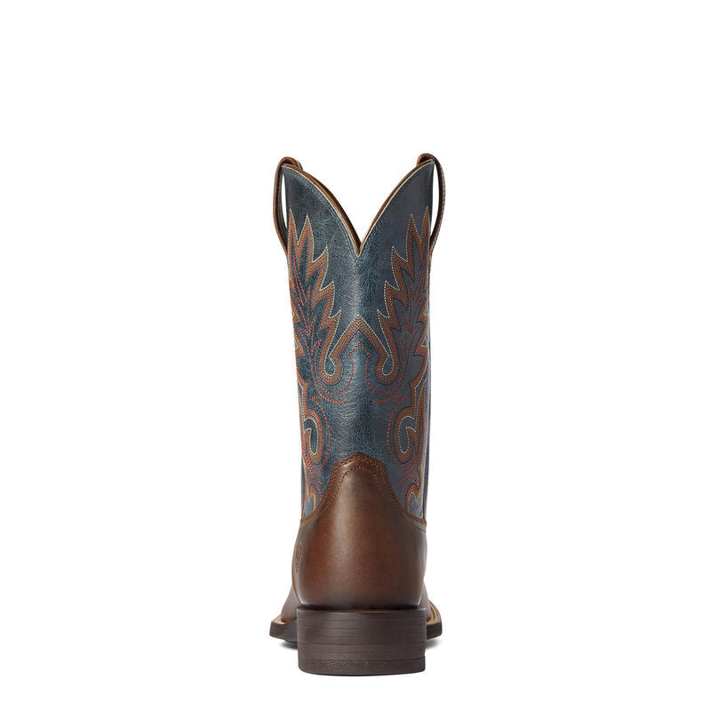 Ariat Layton Men's Square Toe Work Boots - Durable Western Cowboy Boots for Ranch, Riding & Outdoor Work