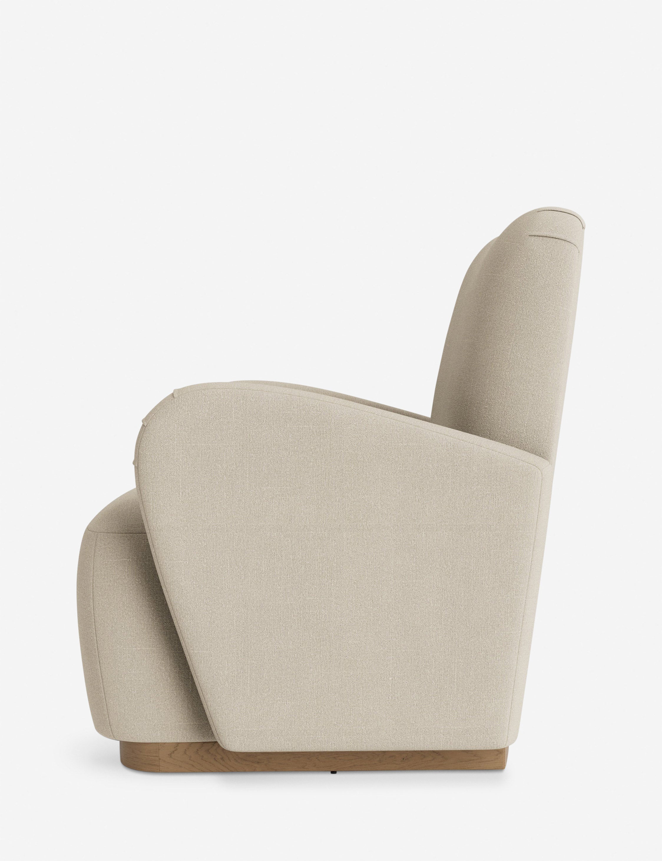 DISC Interiors Bei Swivel Chair - Modern Office & Home Furniture for Comfortable Seating | Perfect for Workspaces, Living Rooms & Conference Areas